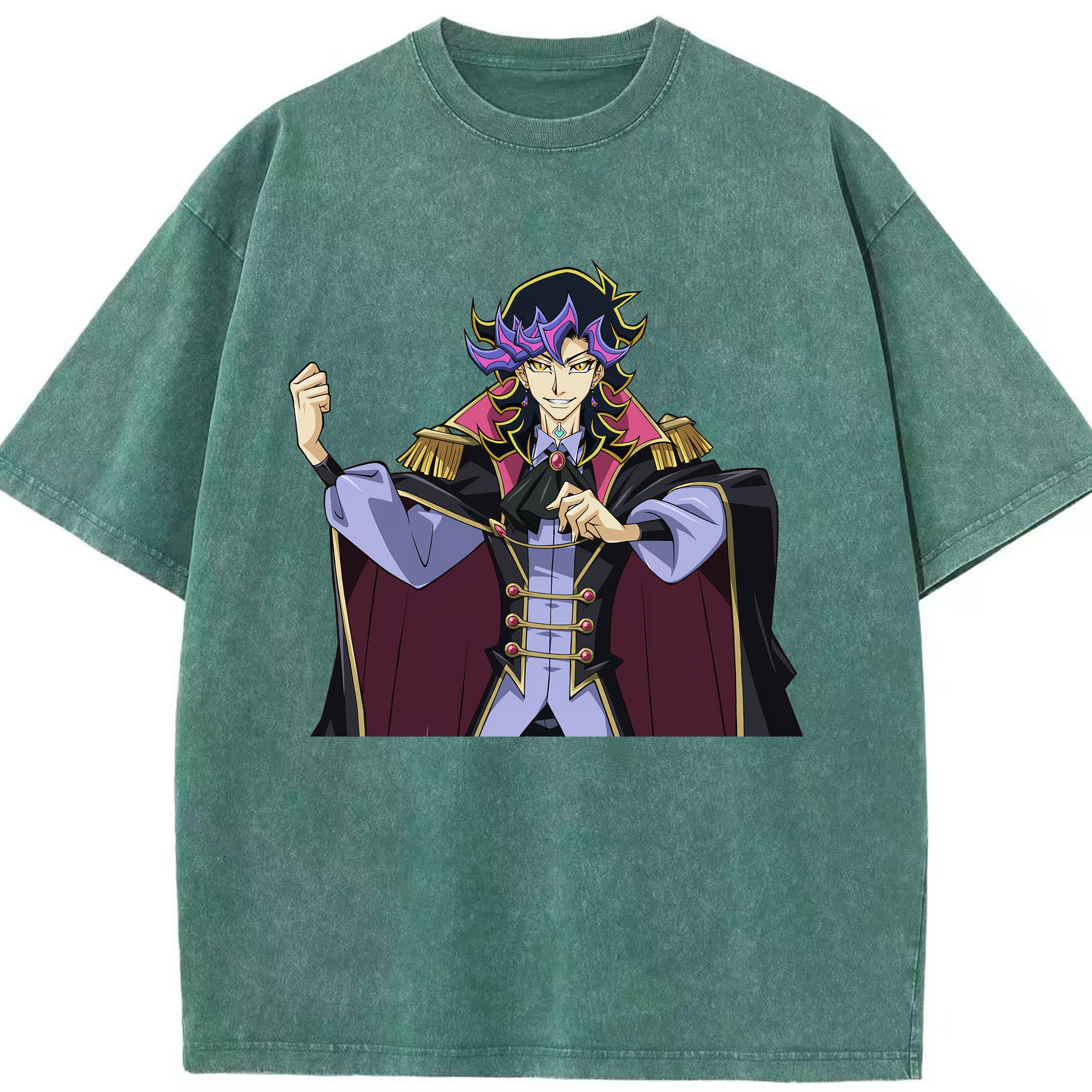 （画像用） 遊☆戯☆王 Yu-Gi-Oh! 綿100% ヴィンテージ風 半袖Tシャツ（フロントプリント）